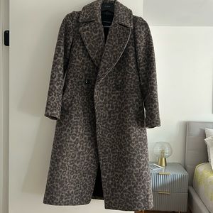 Club Monaco long wool coat- size s